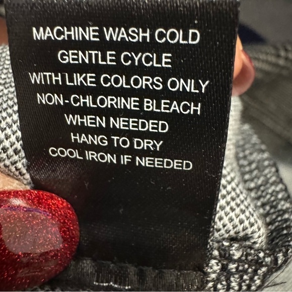 Gypsies & Moondust Anthropologie Gray Plaid Patchwork Bell Sleeves Mini Dress - Picture 4 of 7